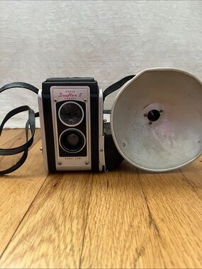 Kodak Duaflex 2 Camera with flash vintage camera film collectible decor